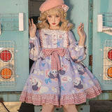 Panda 🐼 Long Sleeve Lolita Dress