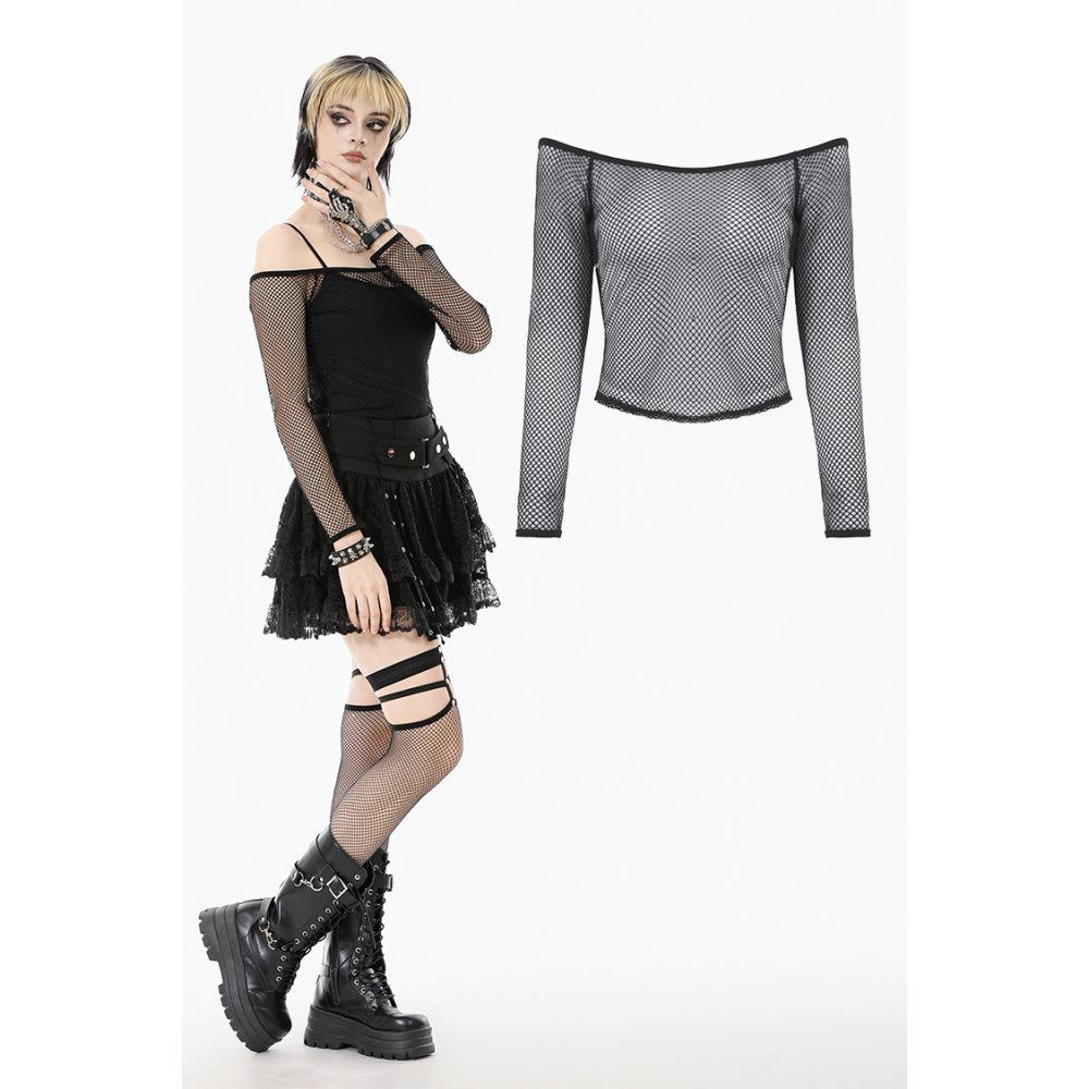 Punk Versatile Mesh Top