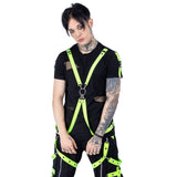 WILDER TOP - BLACK/GREEN