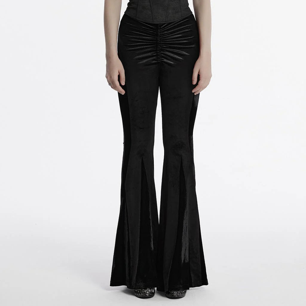 Elfa Black Flared Trousers