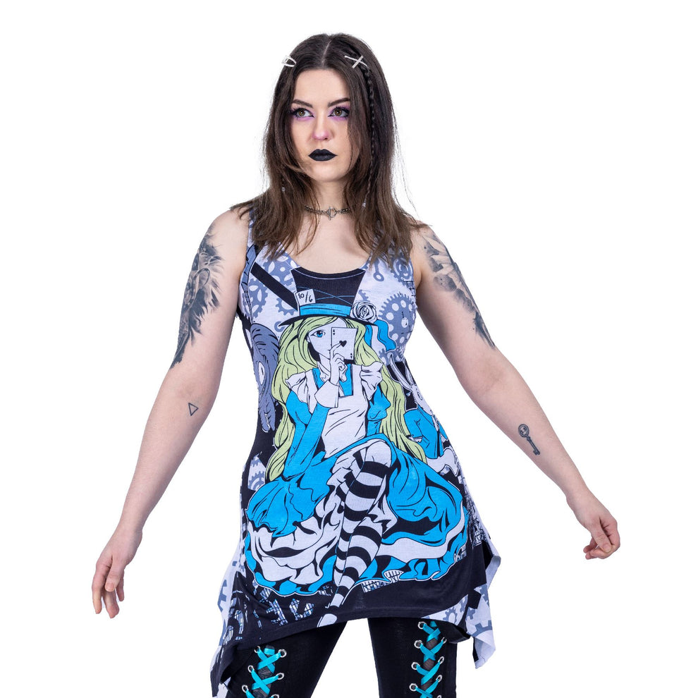 Steampunk Alice Lace Vest By Killer Panda