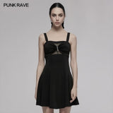Punk Rave Suspender Dress