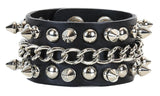 BC141 CHIAN SPIKE STUDDED BRACELET