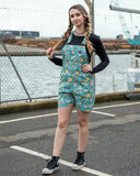 Rebel Romance Bloom And Brew Stretch Dungarees