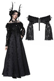 Gothic rose romantic lace cape