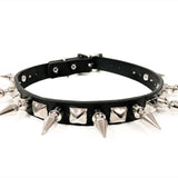 CK139 SPIKE STUDDED CHOKER