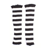 TILLY ARMWARMERS - WHITE STRIPE up