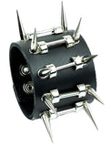SPIKE TALL SILVER BRACELET FB153