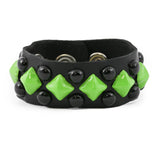 FB263 DIAMOND STUDDED ROUND STUDDED BRACELET