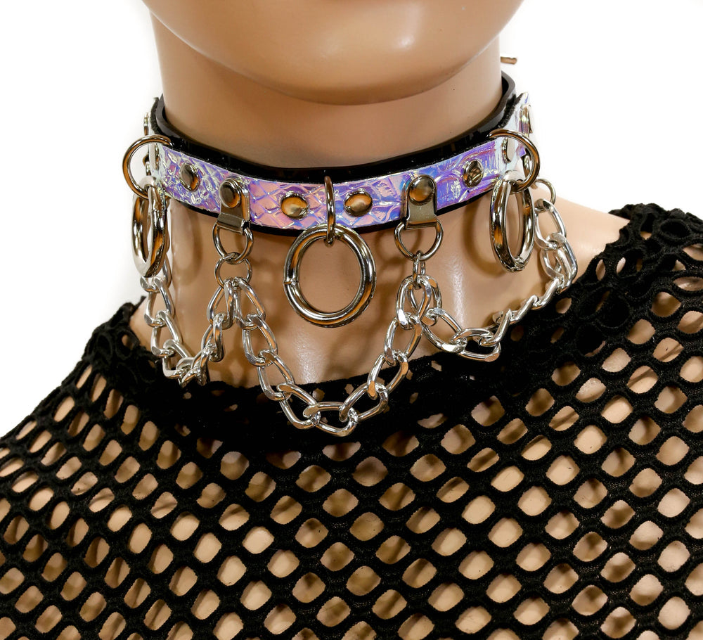 Snake Rainbow Choker FC812RAINBOW