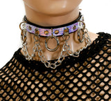 Snake Rainbow Choker FC812RAINBOW