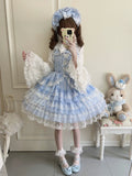 Love Overture - Sweet Lolita JSK, Tiered Ruffles Dress