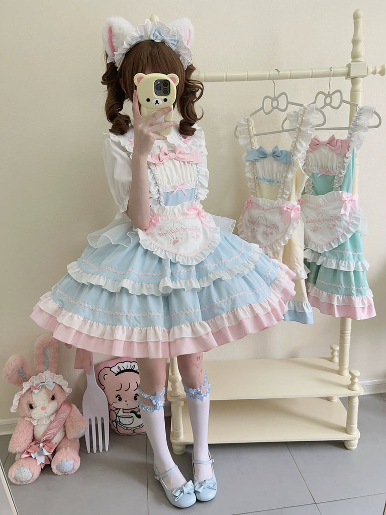 Cat Ear Tale - Sweet Lolita Jumper Dress Suspender Dress