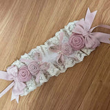 The Accessories' Story - Satin Ballet - Sweet Lolita Headdress Feather Bow