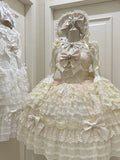 Sweet Lolita Apricot Bonnet
