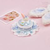Sugar Time - Sweet Lolita Cake Hat Hair Accessory Chocolate Clip