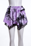 Punk Tie Dye skirt-PURPLE