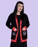 Rebel Romance x Katie Abey Pigeon Party Long Cardigan
