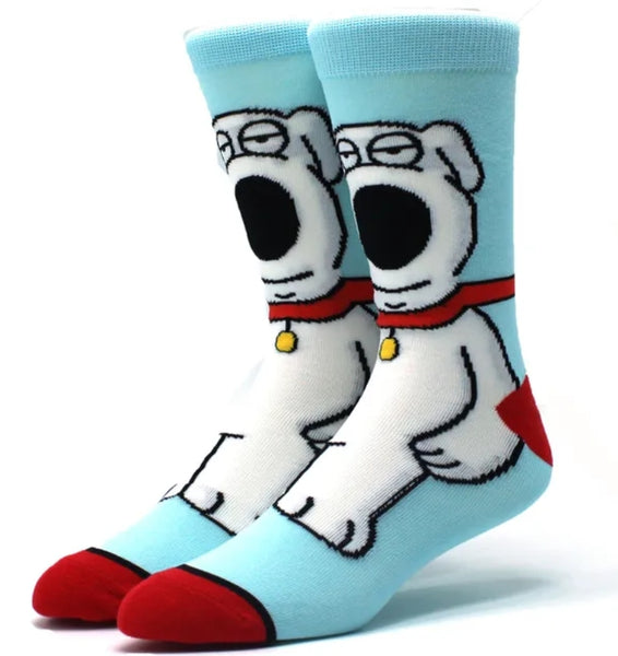 Happy Dog Unisex Socks