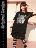 Date Masamune 🐉 replica Japanese Warring States generals printed neutral short-sleeved T-shirt top Jill original Japanese street warrior soul