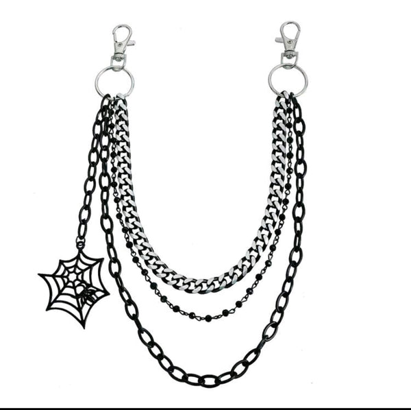 Black Spider TROUSER CHAIN