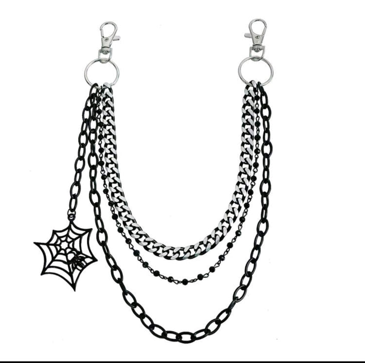 Black Spider TROUSER CHAIN