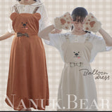 Nanuk Corduroy Balloon Jumper Skirt