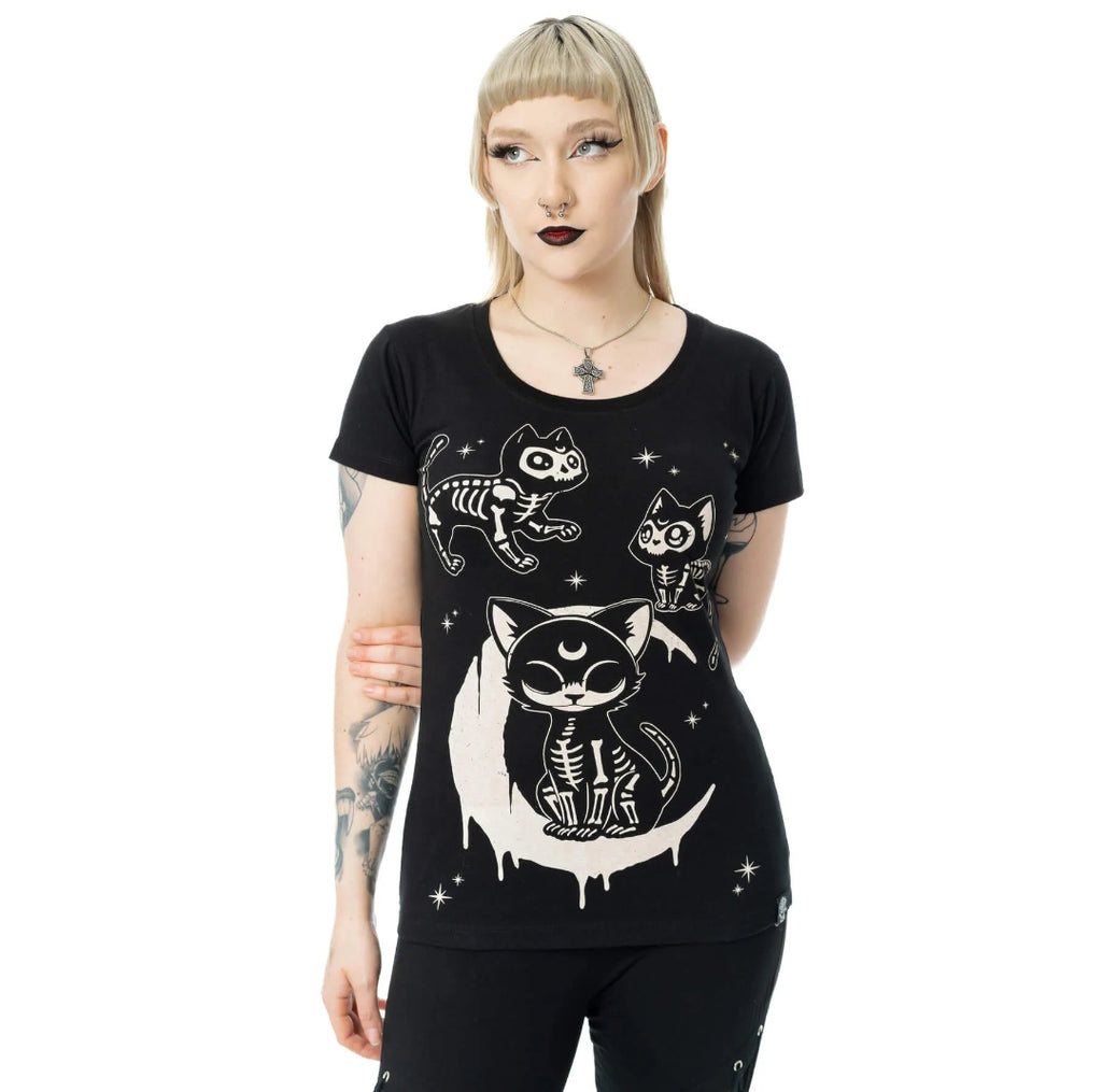 MOONLIGHT T SHIRT - BLACK