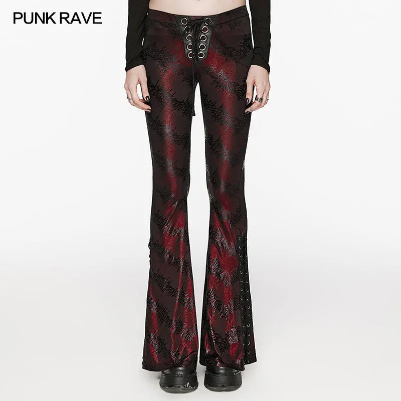 Daily Oversized Low Waist Tight Flared Pants