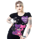 BROKEN PAWS CLUB T SHIRT By Cupcake Cult