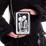 THE LOVERS TAROT NOTEBOOK BAG - BLACK