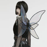 Fluorescent Black Butterfly Wings Harness Punk Accessories