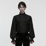 Gothic asymmetric shirt