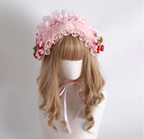 Sweet Lolita Strawberry Head Accessory
