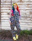 Bee Happy Stretch Twill Dungarees