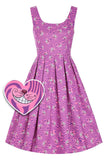 Amanda Pink Cheshire Cat Swing Dress