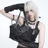 Women's Gothic Rivet Bat Tote Bag