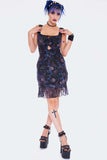 Night Crow Mini Dress By Jaw Braker