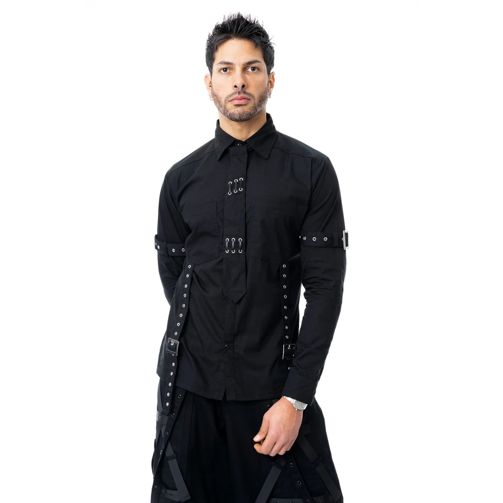 DRYSTAN SHIRT - BLACK