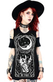 Cold Shoulder WITCHES CHANT T-SHIRT