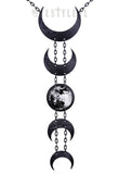 LUNAR BLACK NECKLACE