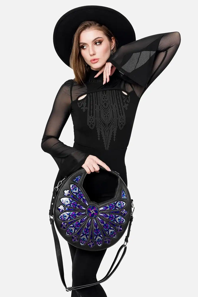 SACRED ROSE SHOULDER BAG