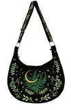 HERBAL Hobo Bag Fern Embroidery