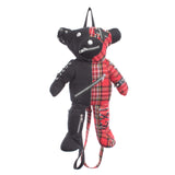 Evil Bear Bag By Haertless -Black/red