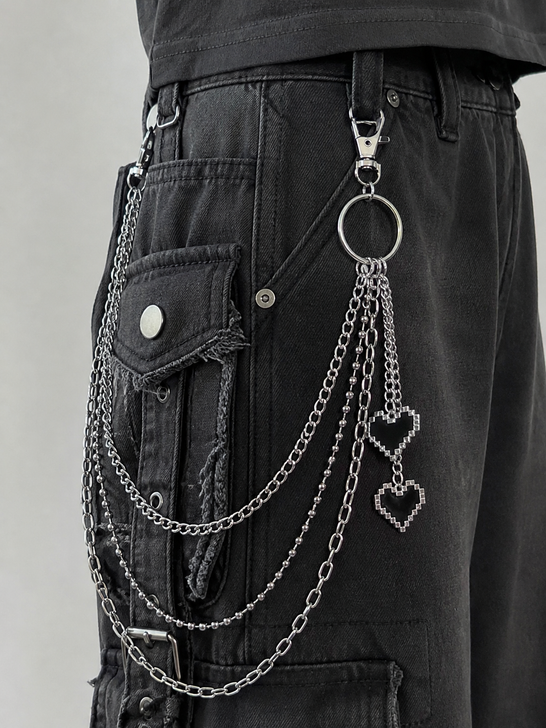 Black 🖤 Metal Chain Leash