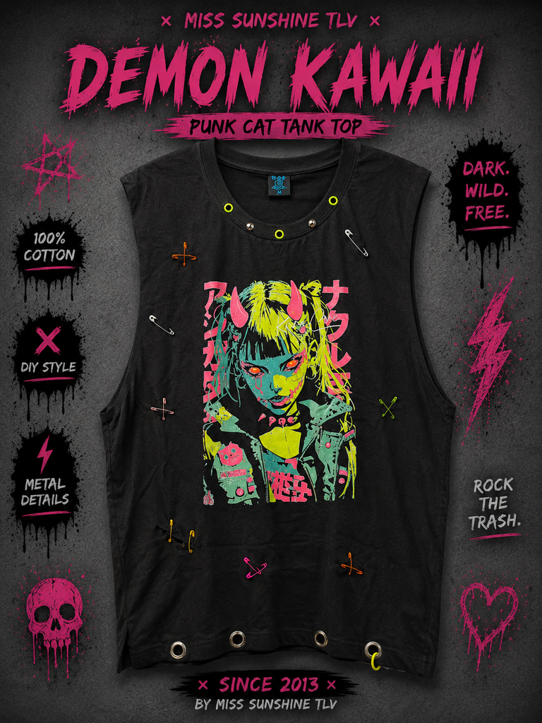 Demon Kawaii Tank Top