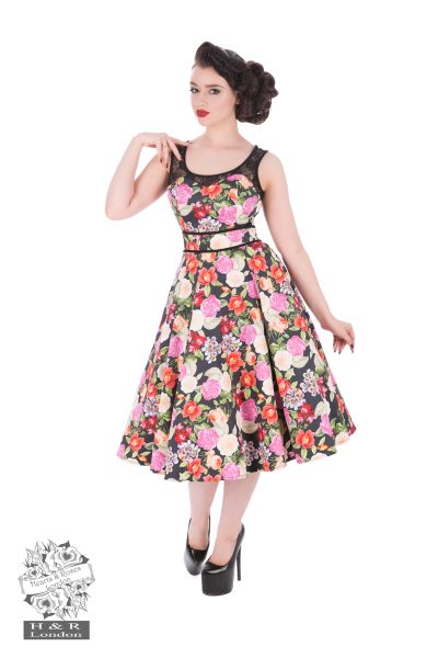 Audrey Swing  Dress By Hearts & Roses London