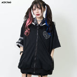 Brain Drain Girl Sailor Jacket Short Sleeves