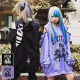 Moon Bunny Dolls Hoodie Long Sleeve
