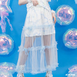 Cyber Jellyfish Tulle Skirt